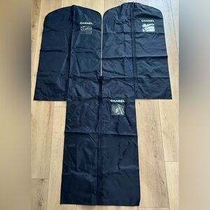 Chanel Black Garment Bag X3